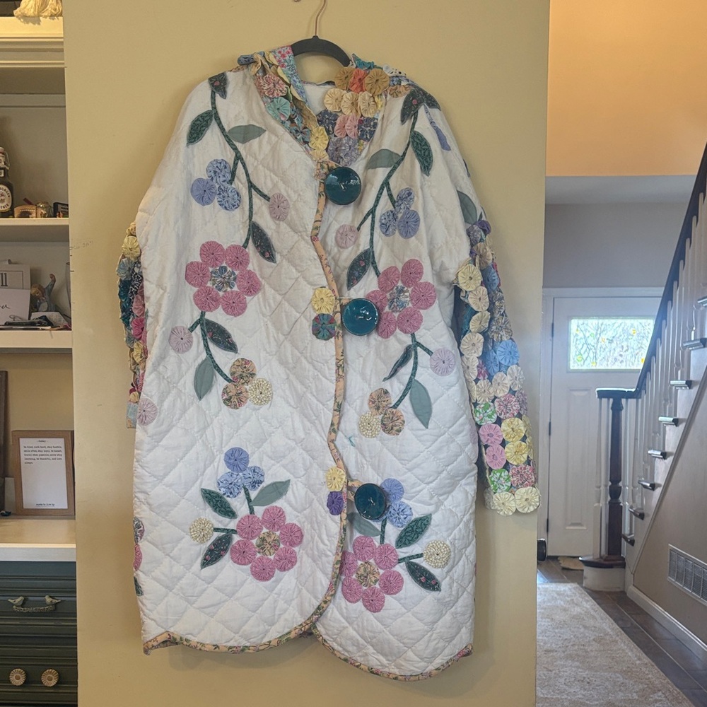 Handmade quilted coat